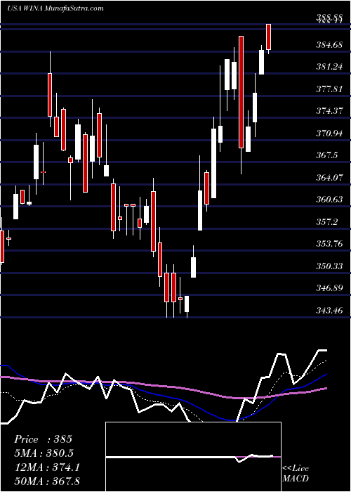  Daily chart WinmarkCorporation