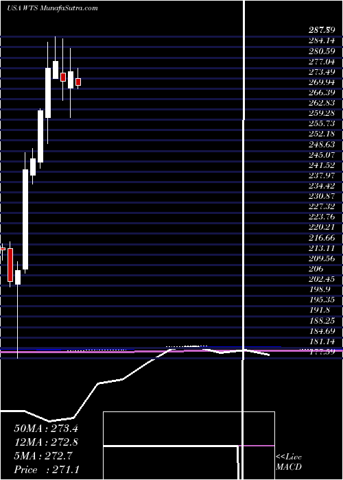  monthly chart WattsWater