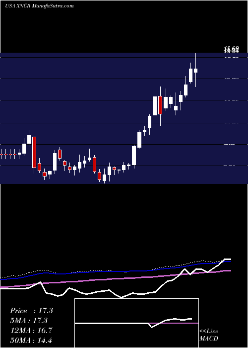  weekly chart XencorInc
