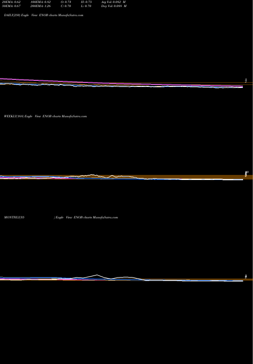 Trend of Enochian Biosciences ENOB TrendLines Enochian Biosciences, Inc. ENOB share USA Stock Exchange 