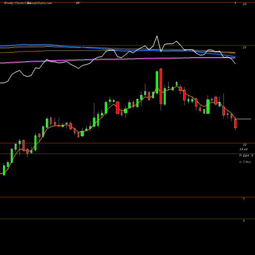 Weekly charts share BV BrightView Holdings, Inc. USA Stock exchange 