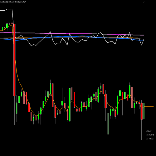 Weekly charts share ESGRP Enstar Group Limited USA Stock exchange 