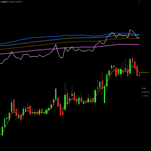 Weekly charts share IGA Voya Global Advantage And Premium Opportunity Fund USA Stock exchange 