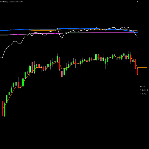 Weekly charts share THW Tekla World Healthcare Fund USA Stock exchange 