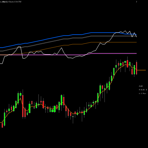 Weekly charts share TSI TCW Strategic Income Fund, Inc. USA Stock exchange 